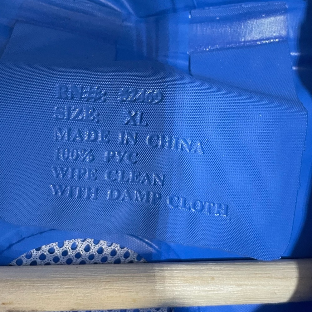 Stearns Blue 2-Piece Rain Suit XL - Picture 10 of 13